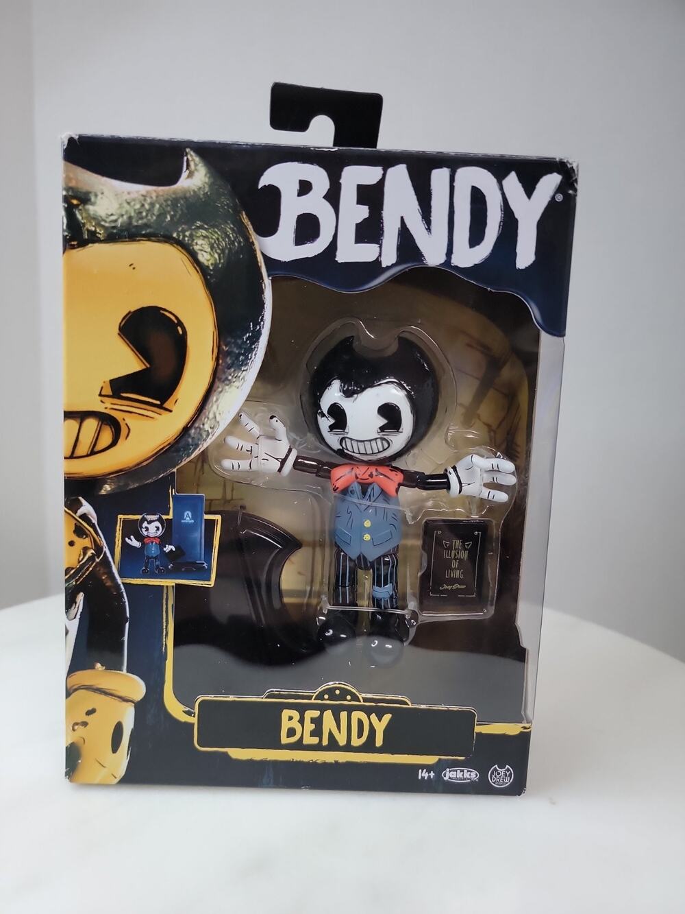 Jakks Pacific Bendy & The Ink Machine 5” Action Figure with Book